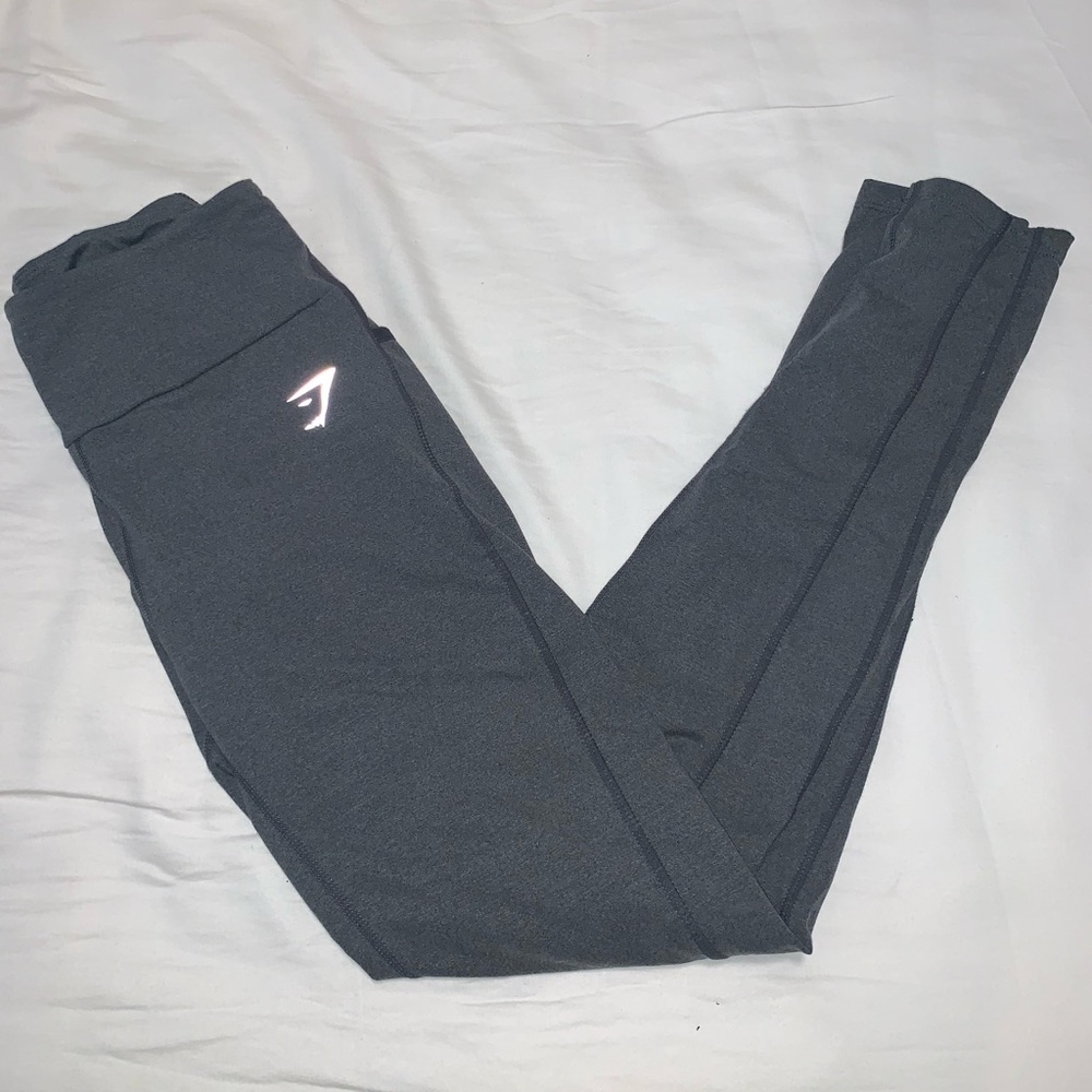 Gymshark Gray Leggings with Pockets